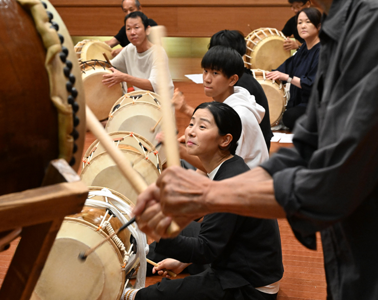 今年も最後は、和太鼓&サムルノリ